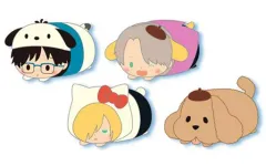 キーホルダー・マスコット(キャラクター)　全4種セット 「ユーリ!!! on ICE×サンリオキャラクターズ もちころりん」 中古】キーホルダー・マスコット(キャラクター) 全4種セット