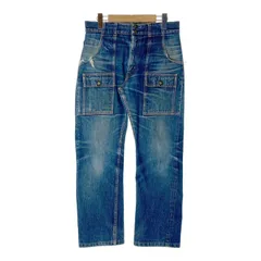 DUBBLEWORKS ダブルワークス　DW5P赤耳セルビッチデニムパンツW33 中古・古着通販】DUBBLE WORKS (ダブルワークス) デニムパンツ