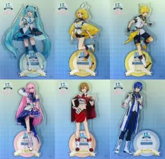 【中古】アクリルスタンド・アクリルパネル 全6種セット アクリルスタンド 「エンタメくじ 初音ミク 15th Anniversaryくじ」 アクリルスタンド賞