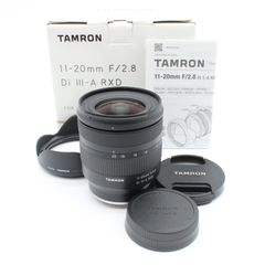 美品　タムロン 11-20mm F2.8 Di III-A RXD ソニーEマウント用 (Model B060)元箱付き