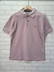 ★値下げバーバリー ロンドン BURBERRY LONDON ポロシャツ 半袖 ピンク ノバチェック