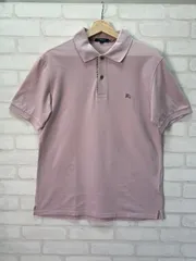 ★最終値下げバーバリー ロンドン BURBERRY LONDON ポロシャツ 半袖 ピンク ノバチェック