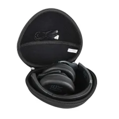 【在庫処分】Anker Soundcore Life Q20/Anker soundcore Q20iハイブリッドアクティブノイズ低減ヘッドホンの専用保護旅行収納キャリングケース-Hermitshell (ブラック)のサムネイル