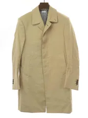 THOM BROWNE トム ブラウン 14AW CLASSIC SB CV BALLCOLLAR OVERCOAT IN KHAKI MACINTOSH バルカラーオーバーコート ベージュ 2のサムネイル