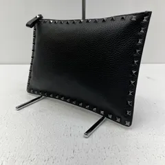 【加古川店】 中古 Valentino Garavani | ヴァレンティノ・ガラヴァーニ クラッチバッグ ロックスタッズ TV-Q565VAP2 【122】