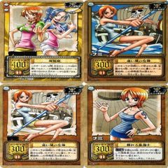 ワンピースカード ナミ　ビビ　カヤ 3枚セット ONE PIECE ワンピース ナミ 3枚セット まとめ売り 希少 レア
