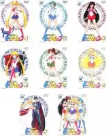 【訳あり】美少女戦士セーラームーン 1～8【※全巻盤面中央やや割れ有り視聴問題なし※】(全8枚) (全巻セット)　中古DVD【中古】