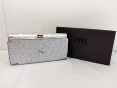 メル様】ANNA SUI 財布 オーバーザムーン 月 星 スター シルバー