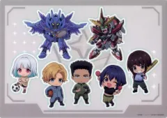 【中古】雑貨 集合(デフォルメ) オリジナルB4プラマット 「勇気爆発バーンブレイバーン× ROUND1」 コラボパック利用特典