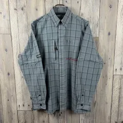 OLD FREAKY 90s フリーキー 厚地 長袖 チェック シャツ Mのサムネイル