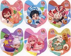 【中古】キャラカード 全6種セット ターボババア(招き猫)型イラストカード 「ダンダダン×ナムコキャンペーン」 対象クレーンゲームプレイ特典 第1弾