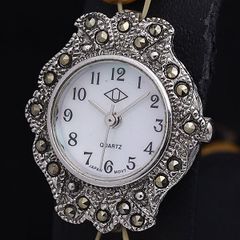 クォーツ 腕時計 ステンレススチール 925シルバー ジャンク品。 - メルカリ