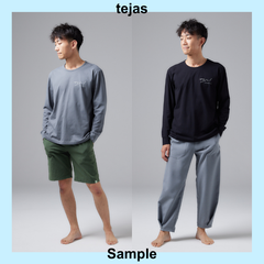 ＜tejas(テジャス)＞ udyoga-tops [TU232136] トップス ヨガウェア メンズウェア サンプル品