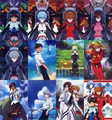 【中古】紙製品 全12種セット B4ビジュアルシート 「一番くじ エヴァンゲリオン ～裏コード、ザ・ビースト!～」 J賞