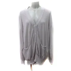 フリークスストア FREAKS STORE ロングカーディガン カットソー 長袖 F グレージュ /YI