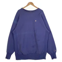 90's Champion チャンピオン リバースウィーブ クルーネックスウェットトレーナー フェードパープル USA製 Size XXL