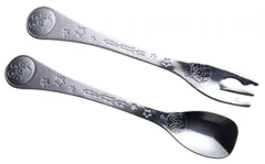 【特価セール】アンパンマン メタル スプーン ・ レック(LEC) フォーク (S) 日本製 ステンレス 2個アソート A00064