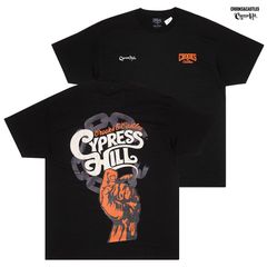 CYPRESS HILL × CROOKS & CASTLES SMOKE WEED Tシャツ【BLACK】クルックスアンドキャッスルズ サイプレスヒル T-SHIRTS TEE 半袖 ショートスリーブ コラボ ラップT