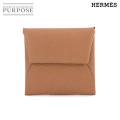 未使用 展示品 エルメス HERMES バスティア コインケース 小銭入れ シェーブル ケブラコ Y刻印 シルバー 金具 Bastia Coin Case 90287069のサムネイル