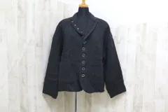 【美品】イチアンティークス　黒 リネン ジャケット ICHI Antiquites (イチアンティークス) Antiquites noir リネン