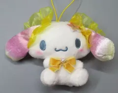 【中古】キーホルダー シナモロール(A/リボン黄) シェルパールマスコット 「シナモロール」