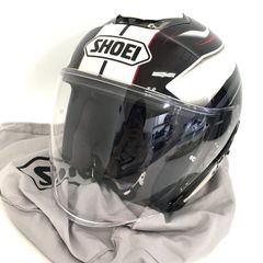 SHOEI J-Cruise PASSE TC-10 ジェットヘルメット 除菌消臭済 XLサイズ ブラウン ホワイト オートバイ ツーリング ライディング バイカー バイク用品 ショウエイ ◇TA2461