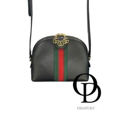 【ODAFUKU】【おだ福】【オダフク】【おだふく】 【中古】Gucci グッチ 499621 ショルダーバッグ Shoulder bag オフィディア Ophidia 美品 レザー leather 保存袋