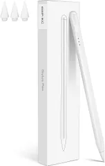 SOOOO 互換品2022新登場 急速充電 ipad対応 ペンシル タッチペン 10分間フル充電(ホワイト-急速充電)
