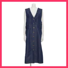 ★スタッフおすすめ★レース華やぎサイドフレア3WAYデニムジャンスカ  ◇  レ