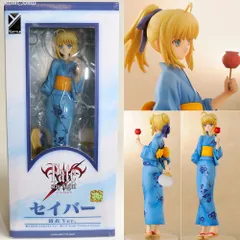 【中古】[FIG]セイバー 浴衣Ver. Fate/stay night(フェイト/ステイナイト) 1/8 完成品 フィギュア FREEing(フリーイング)(61168953)のサムネイル