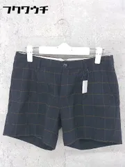 ◇ green label relaxing UNITED ARROWS チェック ショート パンツ サイズ38 ネイビー ブラウン レディース 【中古】 【1002800657155】のサムネイル