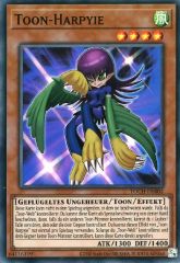 トゥーンハーピィレディ コレクターズレア 1st フランス語版 遊戯王