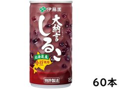 伊藤園 大納言しるこ 缶 185g x 60本 賞味期限2025/11