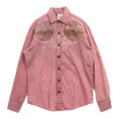 VINTAGE (ヴィンテージ) 70s KENNINGTON キルティング 長袖 シャツ ピンク