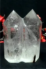 最大級マーブル模様がとても綺麗天然モリオン黒水晶六角柱高さ約32cm