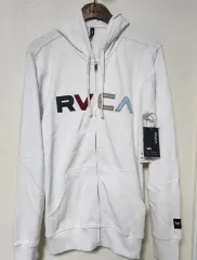 Logo zip Fleace ビラボン ( RVCA ） 2 ジップアップフロントフード 新品