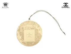 シャネル CHANEL N°5 ホリデーチャーム 2020 香水 No.5 ムーン 満月 クレーター バッグストラップ 金属プレート ゴールド【Used 開封品】