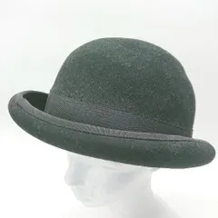 ◇ ⊇ CA4LA カシラ ウール100％ カジュアル シンプル ハット 帽子 ブラック サイズ表記なし レディース E  【1412260029582】