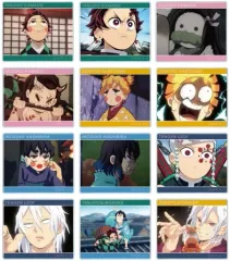 【中古】シール・ステッカー 全12種セット 「鬼滅の刃 トレーディング場面写アクリルステッカー ver.B」