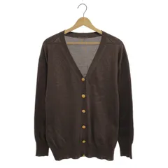 【美品】  MUSE de Deuxieme Classe / ミューズドゥーズィーエムクラス | 2025SS | Beauty / 金ボタン ニット カーディガン | F | ブラウン | レディース