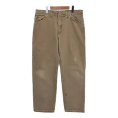 Dickies ディッキーズ ダック ペインターパンツ ワーク ブラウン (メンズ W36 L30) 中古 古着 T0730