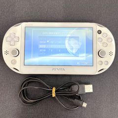動作確認済 SONY PS VITA グレイシャーホワイト PCH-2000