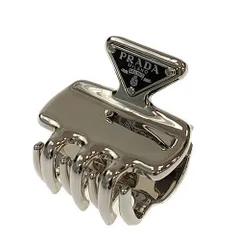 【試着のみ】 PRADA メタルクロウクリップ　トライアングル　バレッタ 2025年最新】PRADA レディース ヘアアクセサリー その他の人気