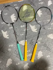 YONEX バドミントン 背面リンダン　非売品 新商品入荷！バドミントンラケット リン・ダンモデル数量限定品