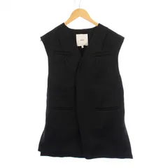 未使用品　アンスリード　SATIN VEST サテン　ベスト　ブラック　黒 2025年最新】UN3D. レディース ベスト・ジレ・ビスチェの人気アイテム