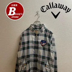 CALLAWAY GOLFキャロウェイゴルフブルゾンパーカーチェック柄