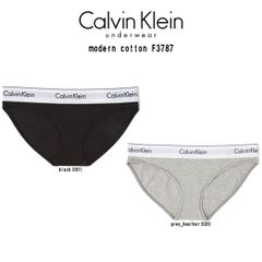 Calvin Klein(カルバンクライン)ck レディース ショーツ ロゴ 無地 コットン 女性用 下着 modern cotton F3787