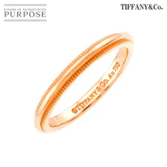 みよです⭐︎⭐︎⭐︎ Tiffany & Co. ミルグレインリング２ミリ幅 みよ様 専用です Tiffany & Co. ミルグレインリング2ミリ幅
