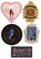 [중고] 스티커 스티커 판타스틱 비스트 / 스티커 세트 (5 장 세트) 문구 [이치 반 쿠지 WIZARDING WORLD Series 2] H상