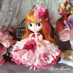 ロリータロマンス ローズピンクフェアリーの可憐で萌え萌えのプリンセスドールドレス